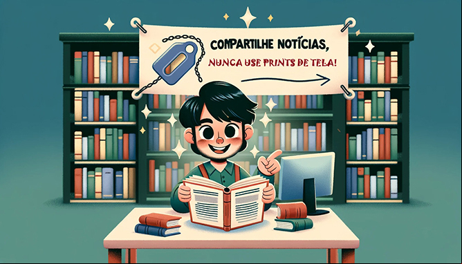 Valorize o Jornalismo: Diga Não aos Prints de Tela, compartilhe o link da notícia.