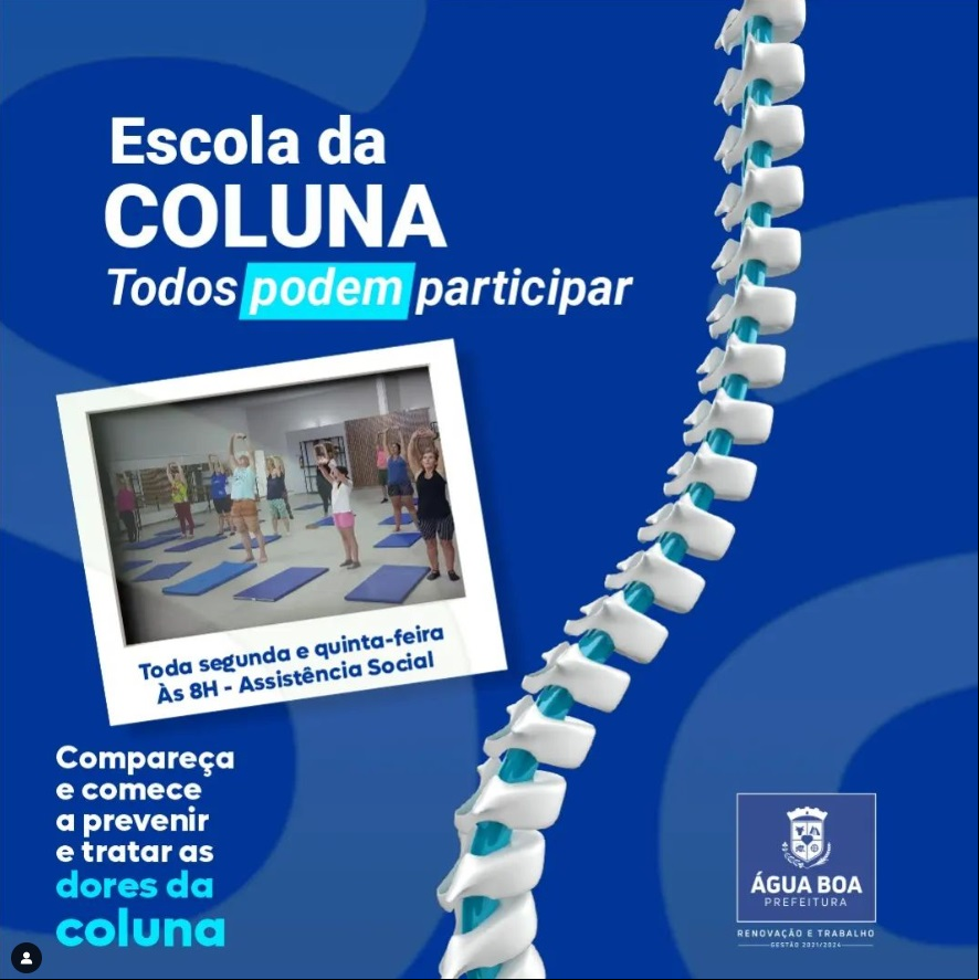 Prefeitura de Água Boa oferece aulas gratuitas da Escola da Coluna