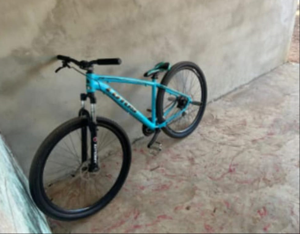 Ladrão de bicicleta é preso em flagrante em Água Boa