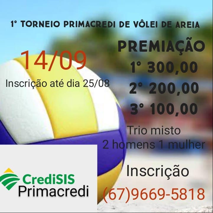 Primacredi promove 1º Torneio Interno de Vôlei de Areia