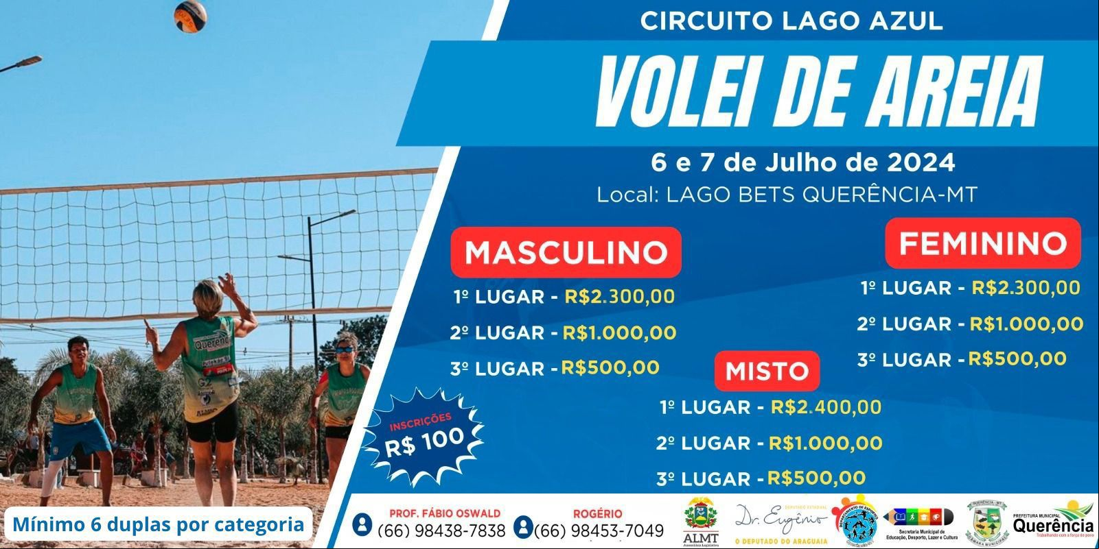 Tradicional Circuito Lago Azul: inscrições se encerram hoje