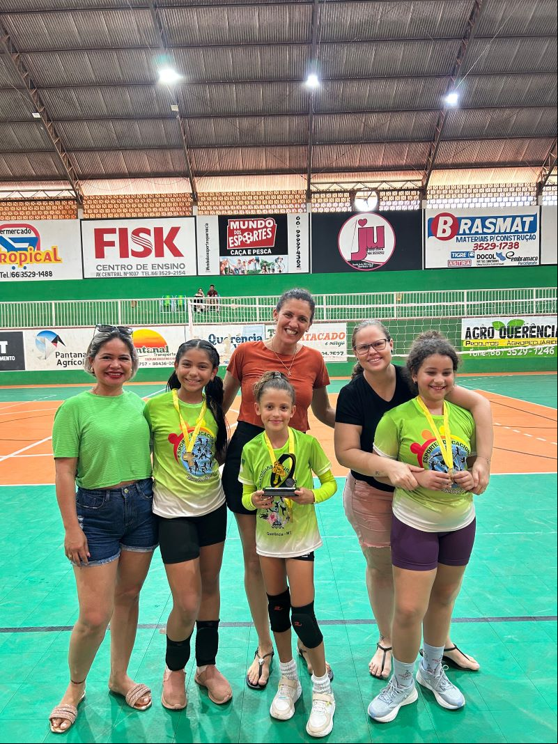 Foto Reprodução Torneio Meninas Boa de Vôlei encerra atividades das escolinhas municipais em Querência