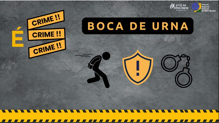 Eleitor preso em Água Boa por crime de Boca de Urna