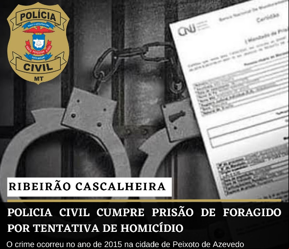 Homem é preso por homicídio ocorrido em 2015