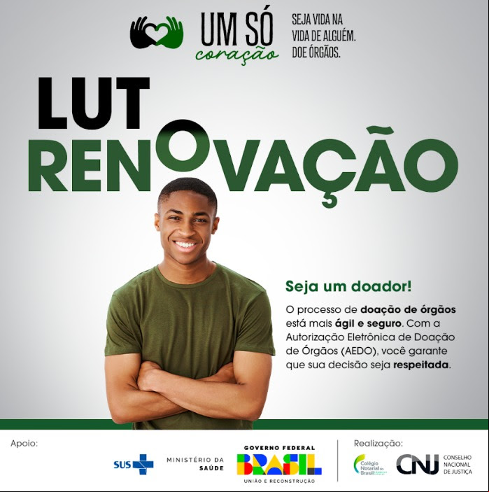 Cartórios de Notas e Judiciário lançam a Autorização Eletrônica de Doação de Órgãos (AEDO)