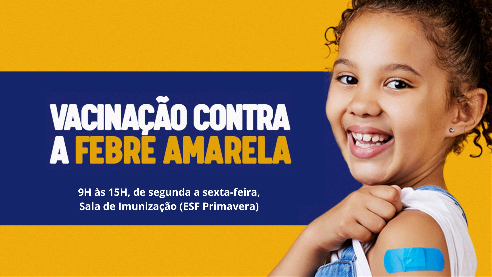 Confira o novo horário para vacinação contra febre amarela