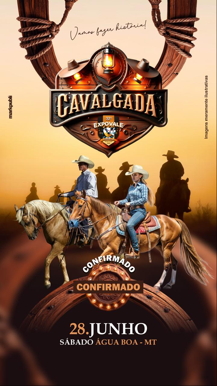 Cavalgada da 32ª Expovale promete resgatar tradições e reunir famílias no Araguaia