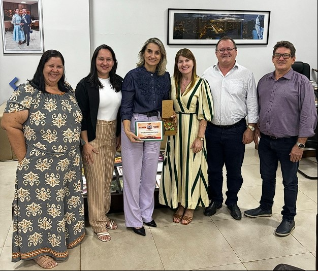 Prefeito Gilmar Wentz e comitiva alinham demandas sociais em reunião com a Secretaria Estadual