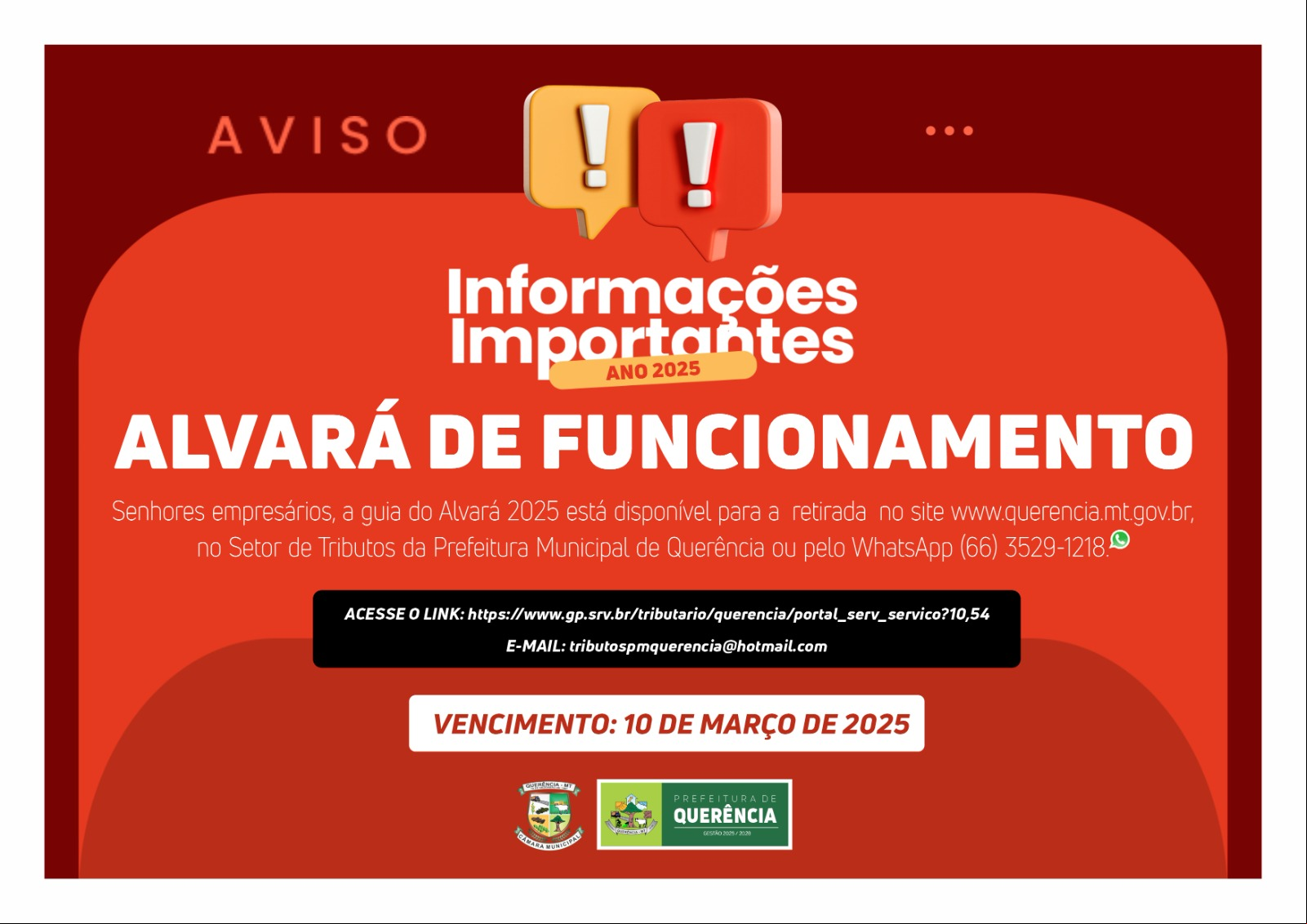 Empresários já podem emitir guia do Alvará de Funcionamento 2025