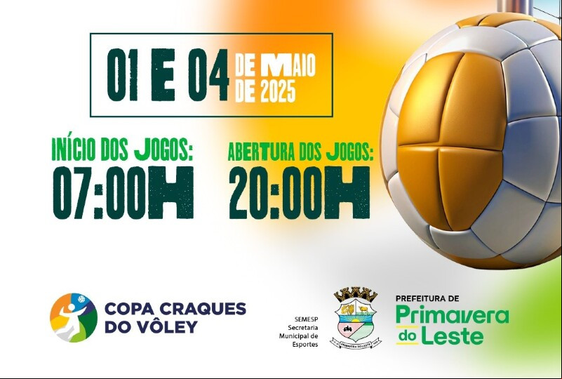 Foto Reprodução Equipes de voleibol de Querência disputam Copa Craques do Vôlei em Primavera do Leste com foco nos Jogos Escolares