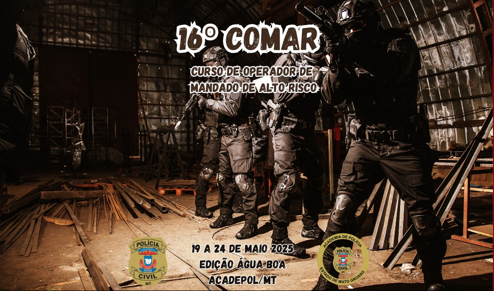 Curso de Operador de Mandados de Alto Risco