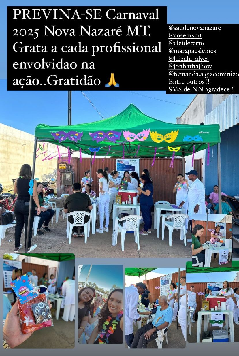 Ações da Saúde em Nova Nazaré