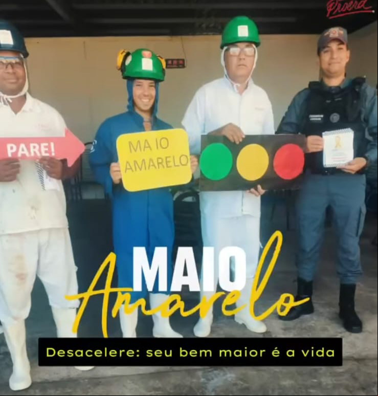 Palestras sobre o trânsito no Maio Amarelo -veja vídeo