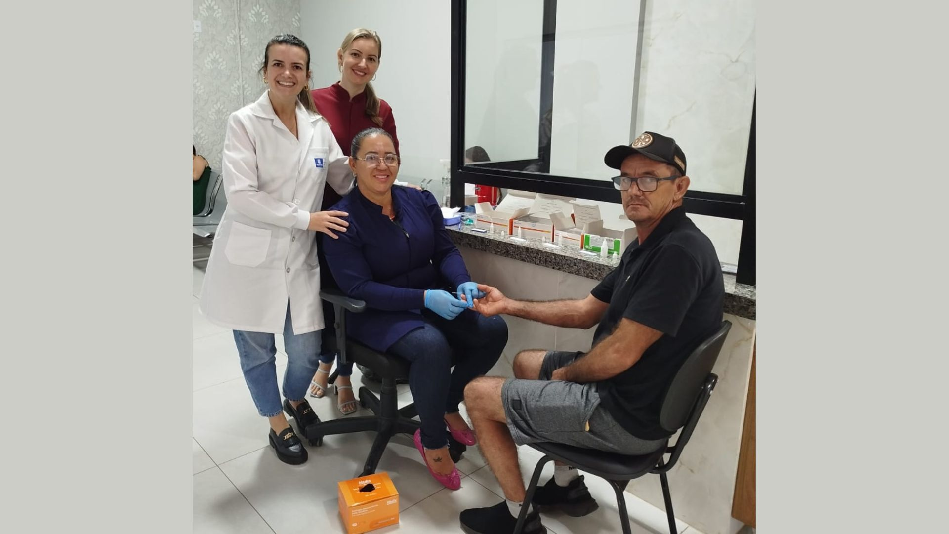 Testagem Rápida na recepção da UPAM: prevenção e diagnóstico precoce